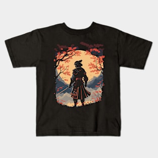 Samurai Warrior Kids T-Shirt